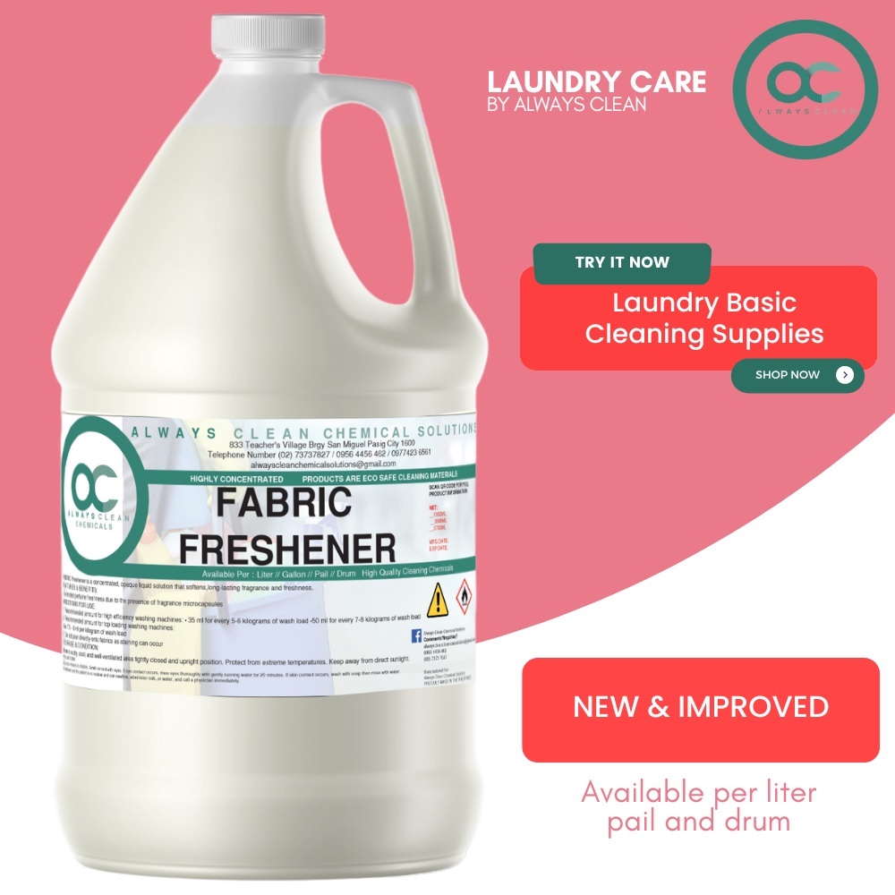 FABRIC FRESHENER 1 GALLON Shopee Philippines
