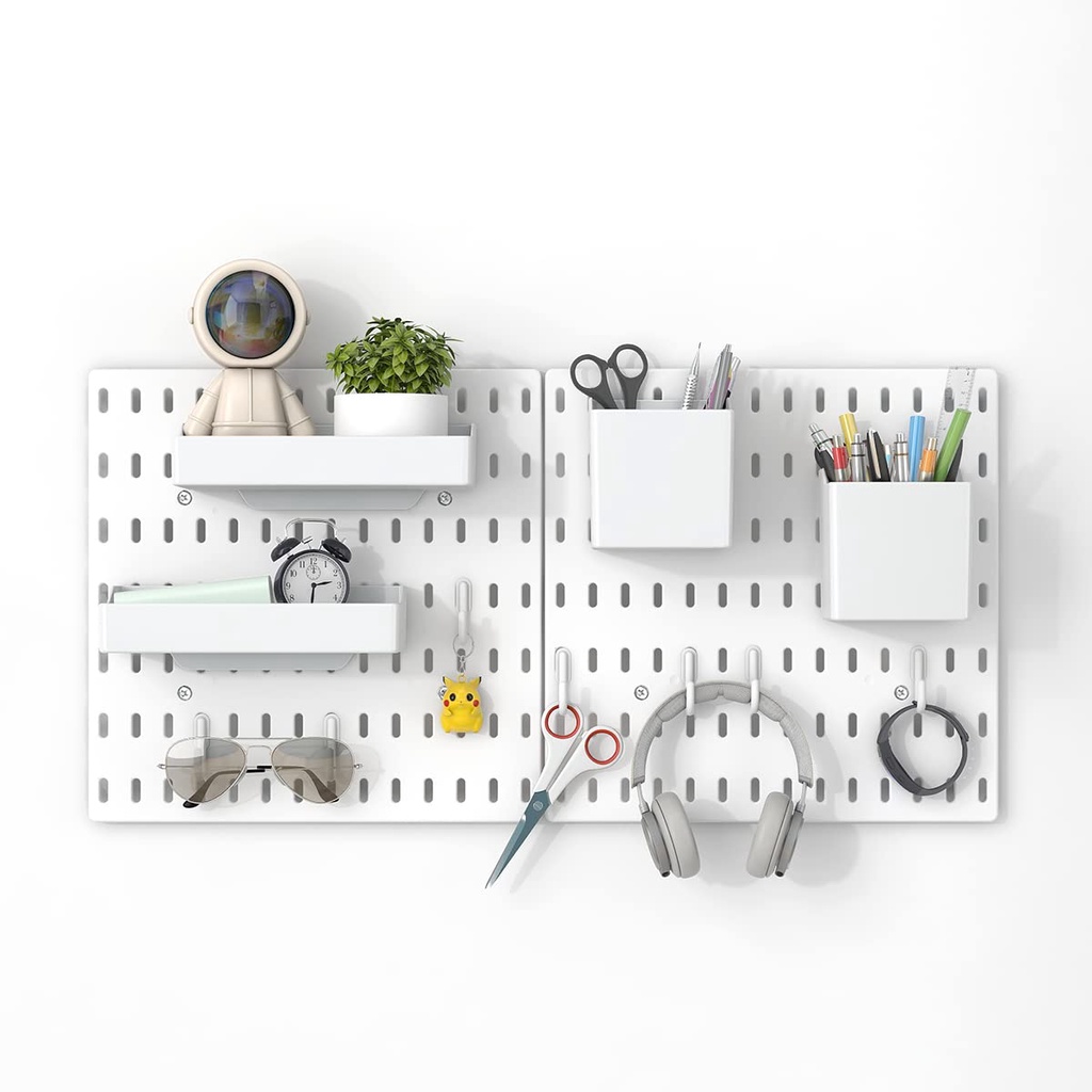 Pegboard Organizers House Decorations Display Hanging Shelf Home Peg ...