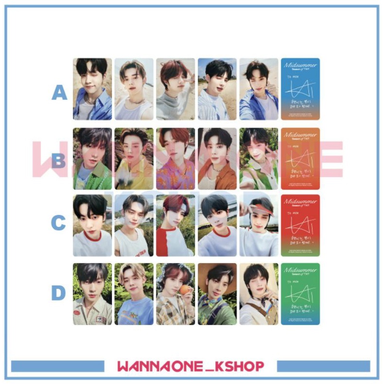 Photocard txt Mid summer season of txt | Shopee Philippines