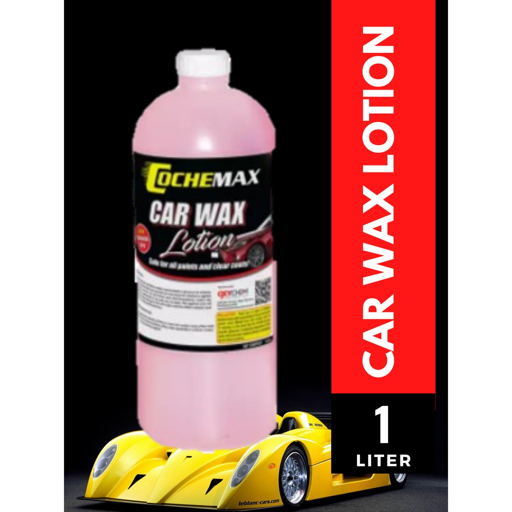 Cochemax Premium Car Wax 1 LITER (Lotion Auto Polish Shine Detailing High Quality Exterior Paint