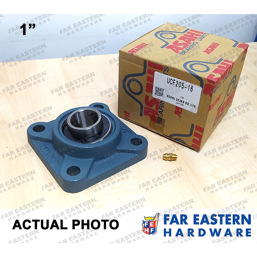 2 Pack)a Heavy Duty UCF207-20 Pillow Block Bearing Flange Type