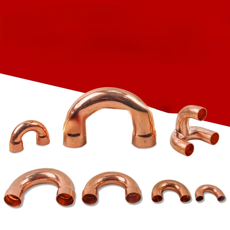 copper U shaped elbow for air conditioning evaporator U bend Copper