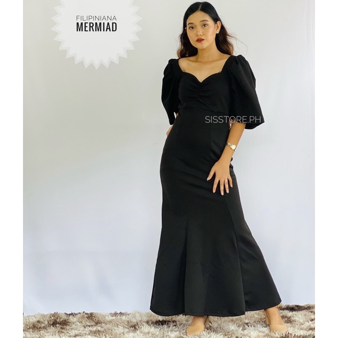 Filipiniana mermaid gown best sale