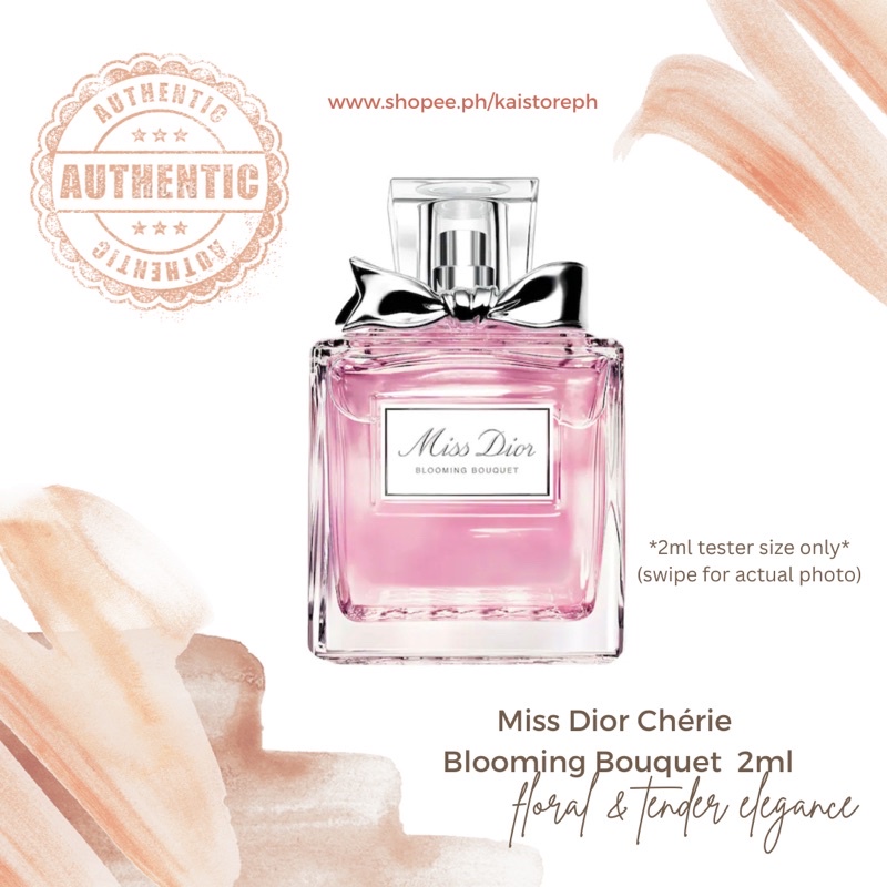 Miss Dior Cherie Blooming Bouquet 2ml (Perfume Tester) | Shopee Philippines