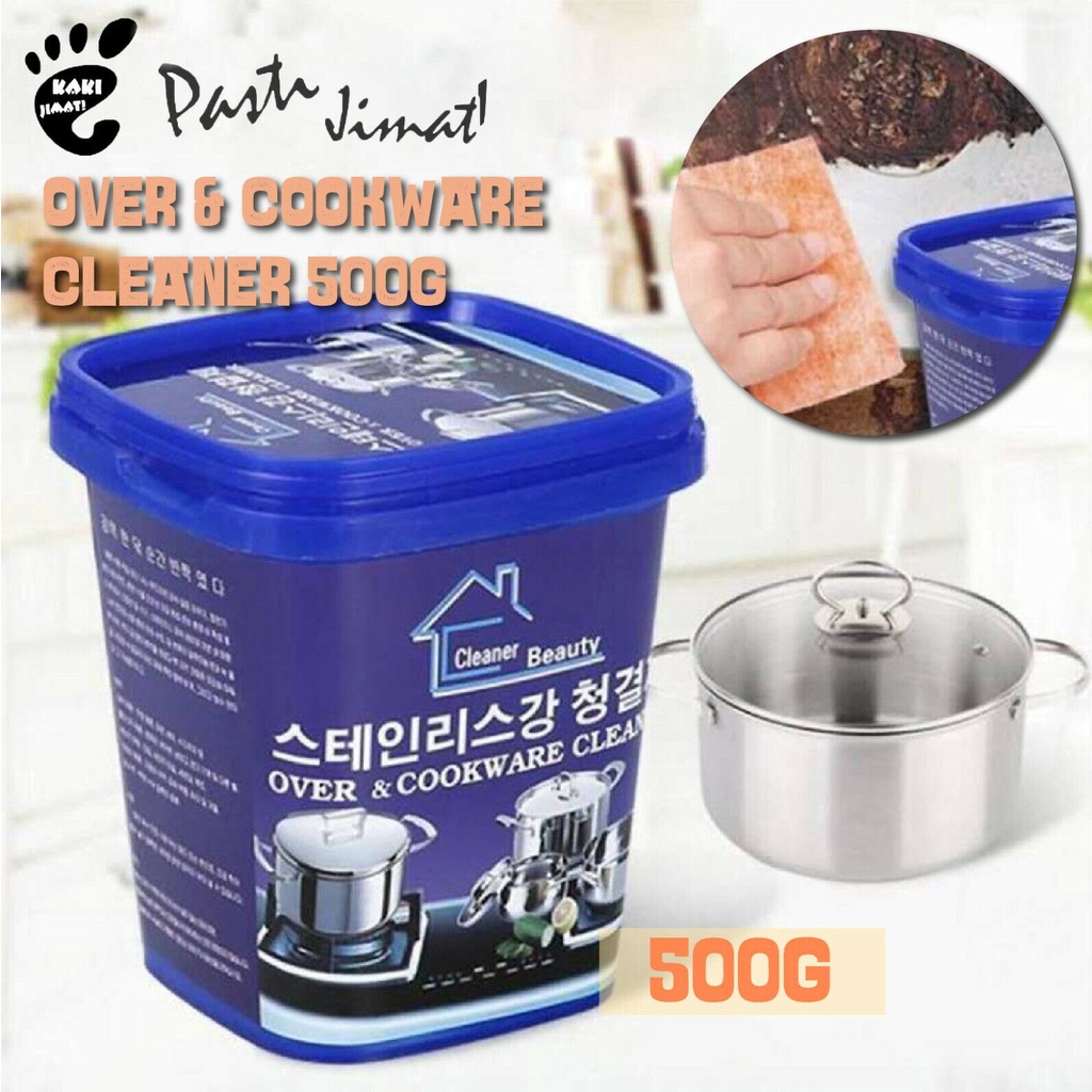 Stainless Steel Kitchen Cookware Cleaner Non Toxic Rust Remove Greaser Shopee Philippines