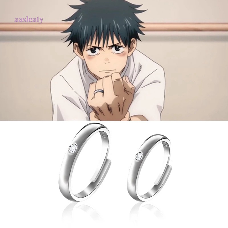 Aasleaty Anime Jujutsu Kaisen Okkotsu Yuta Cosplay Ring Prop Jewelry ...