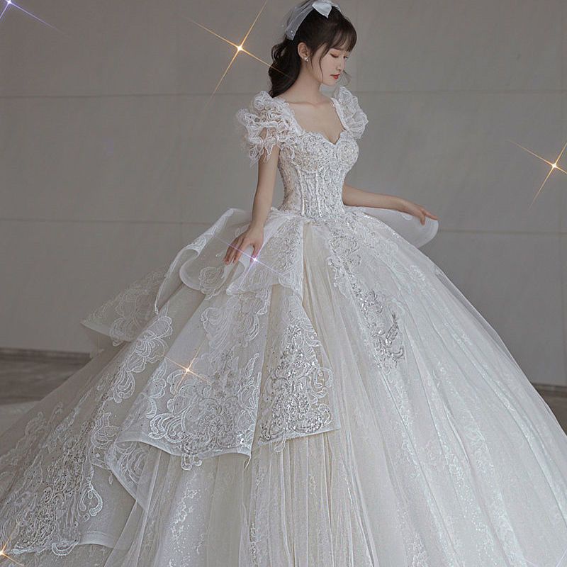 Wedding Dress 2022 New Style Bride Main French Court Small High-End ...