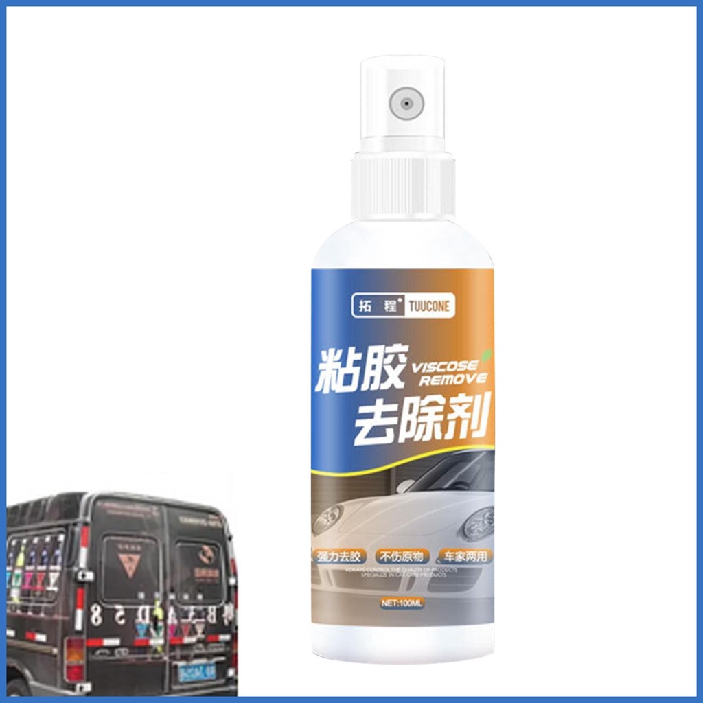 Cars Adhesive Remover 100ml Auto Glass Solvent for Removing Labels