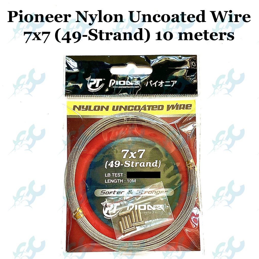 Pioneer 7x7 Uncoated Wire 10 meters Fishing Line | Shopee Philippines