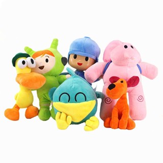 6 styles Pocoyo Elly Pato Loula Soft Plush Stuffed Figure Toy Doll