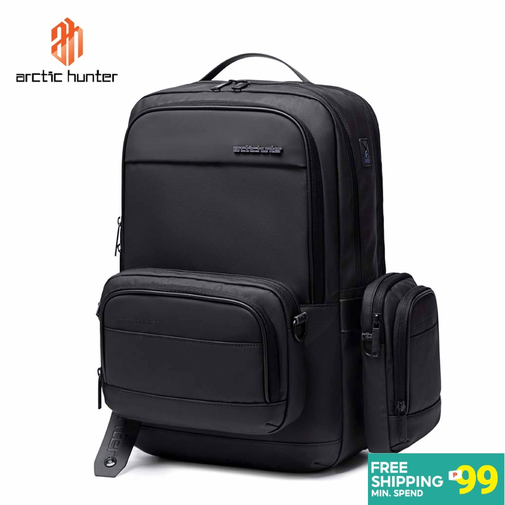 Arctic Hunter City Hunter Series B00483 in Laptop Back Pack with  Detachable Crossbody Bags