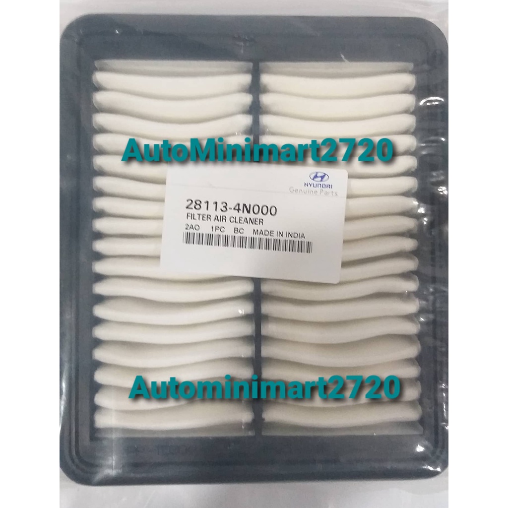 AIR FILTER HYUNDAI EON HMI 28113-4N000 ORIGINAL HYUNDAI GENUINE PARTS ...