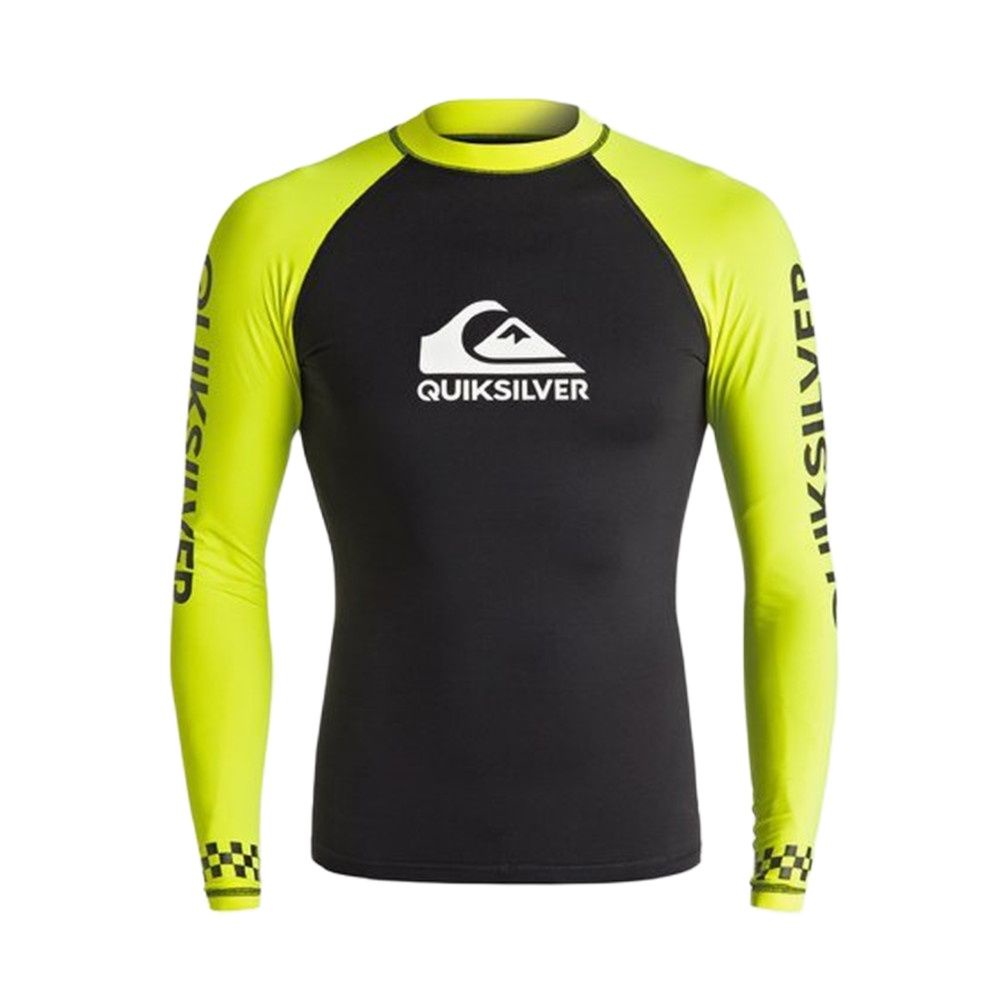Men Long Sleeve Rash Guard Swimsuit Swim Shirts Swimwear UPF50+ Surfing  Shirts