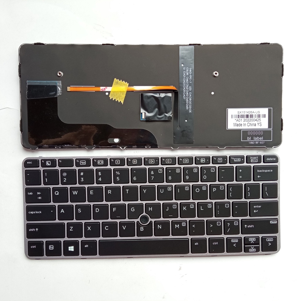 Jual Keyboard Laptop Notebook HP EliteBook 725 G3 725 G4 820 G3 820 G4
