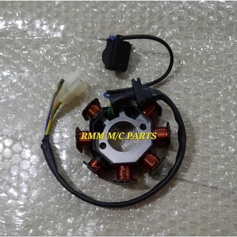 STATOR COIL ASSY RUSI SC125 GALA / VENUS / ROYAL / PASSION / GY6 125