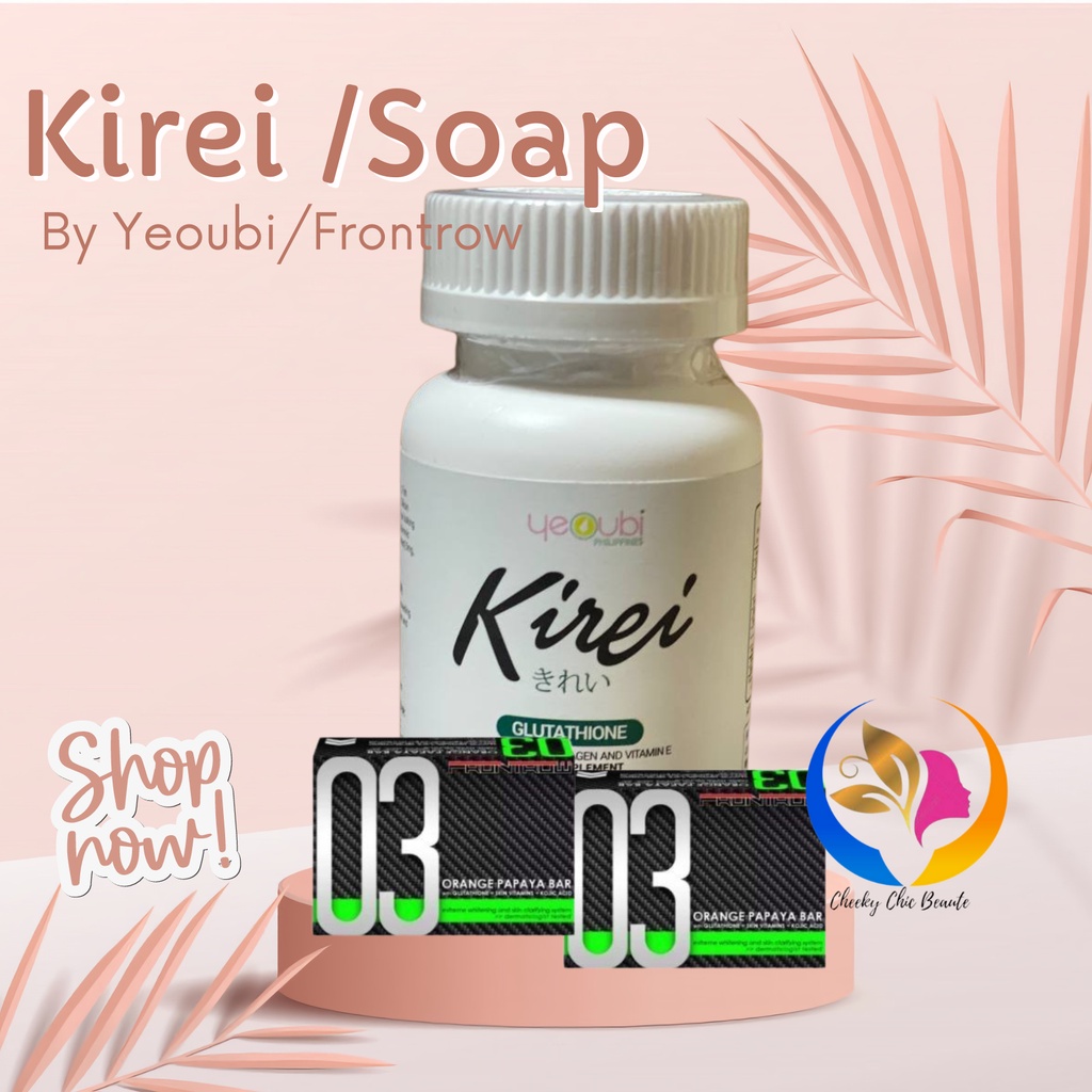 kirei glutathione Kirei Glutathione 30caps with 2bars 03