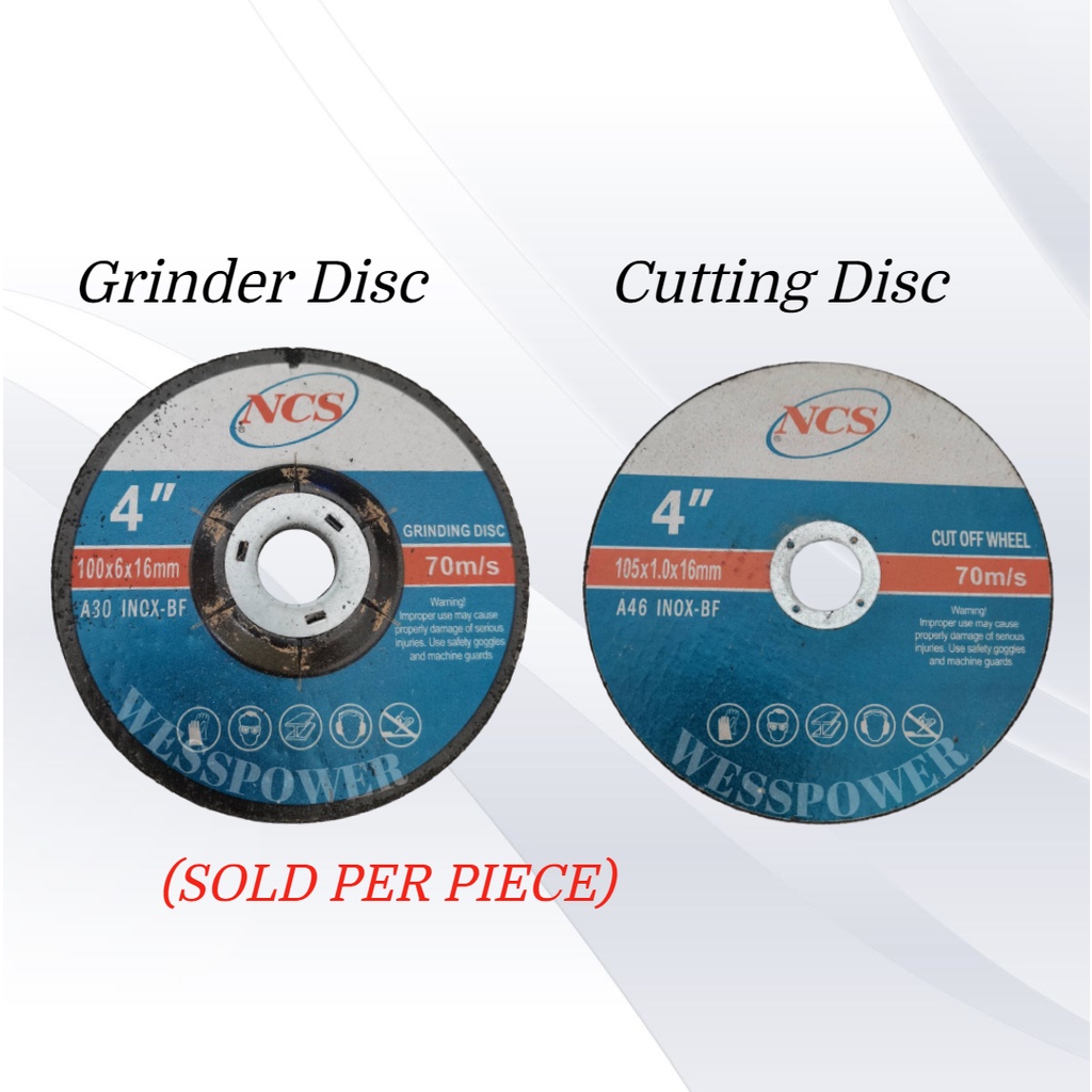 WPT-5500 1 PIECE Cutting Disc or Grinder Disc 4