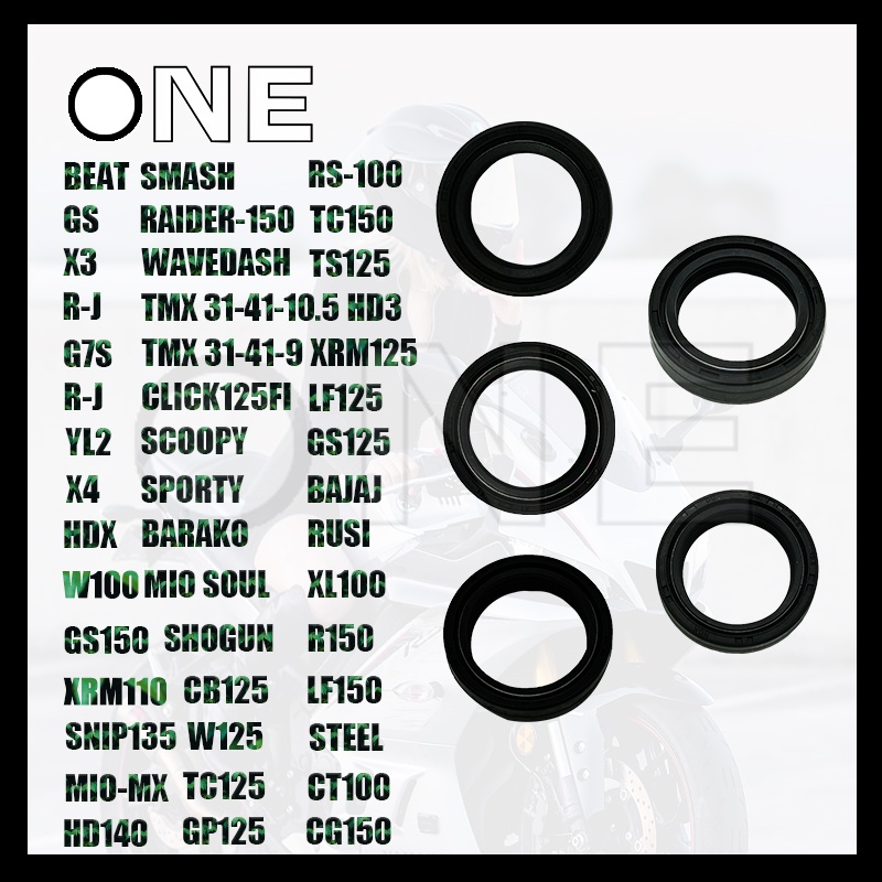Front Shock Oil Seal for Motorcycle Multiple Models Available