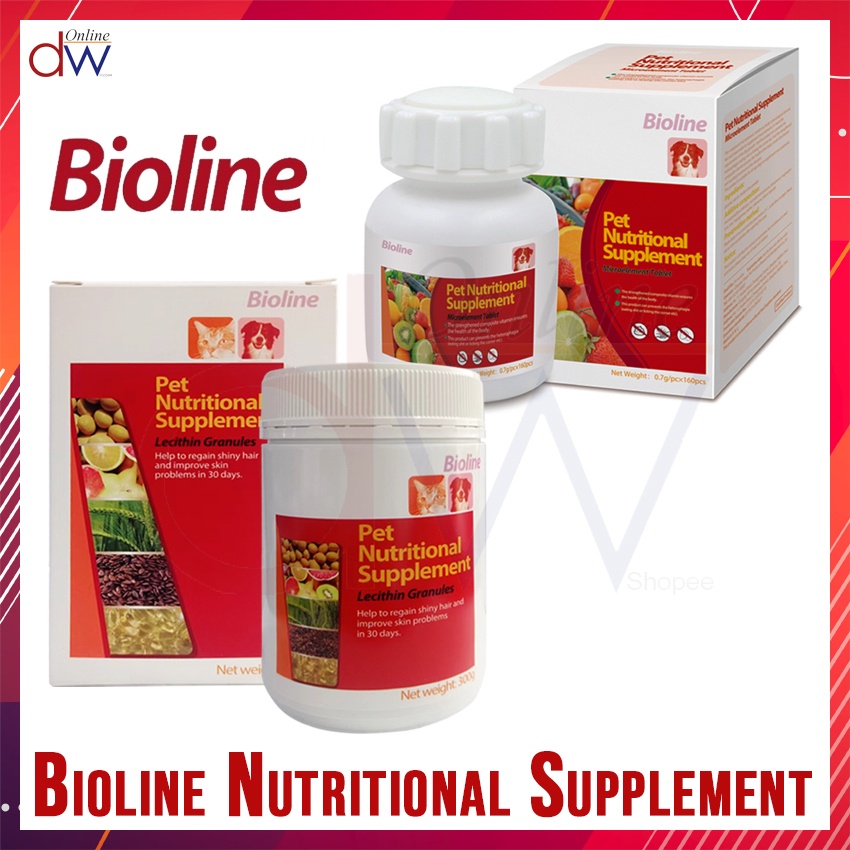 Bioline Pet Nutritional Supplement Food Supplement Tablet ( 0.7g