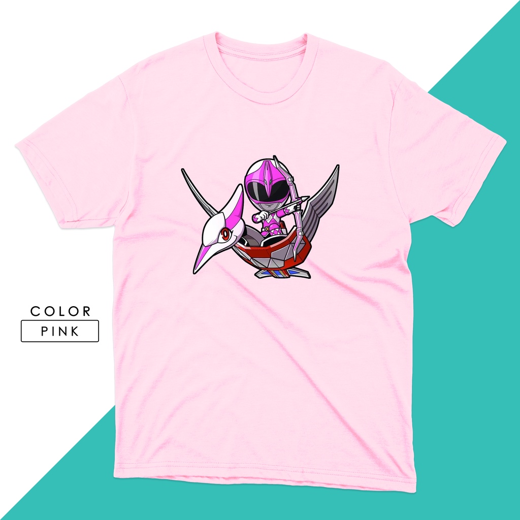 Pink Ranger Mighty Morphin Power Rangers High Quality Shirt (A19 ...