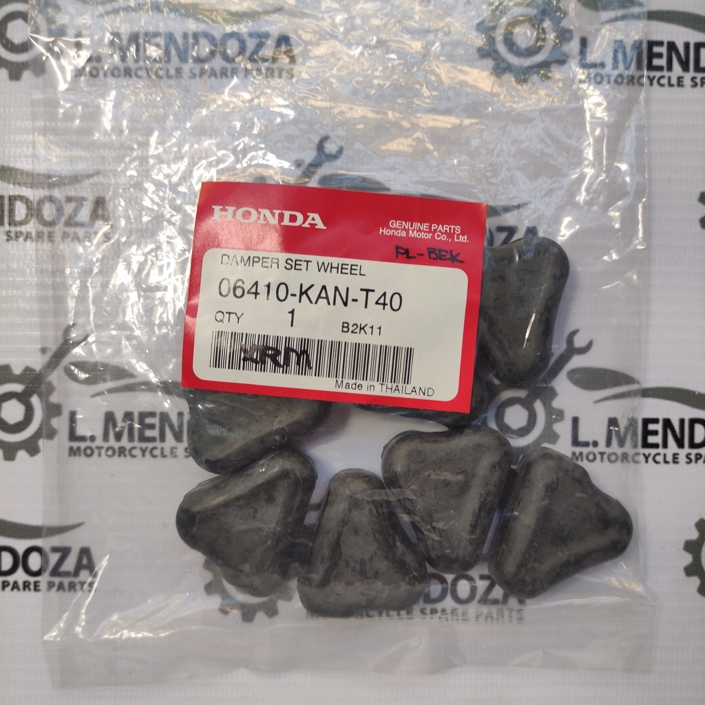 Honda Wave 125 XRM 125 Rubber Damper / Wheel Damper Set Genuine 06410