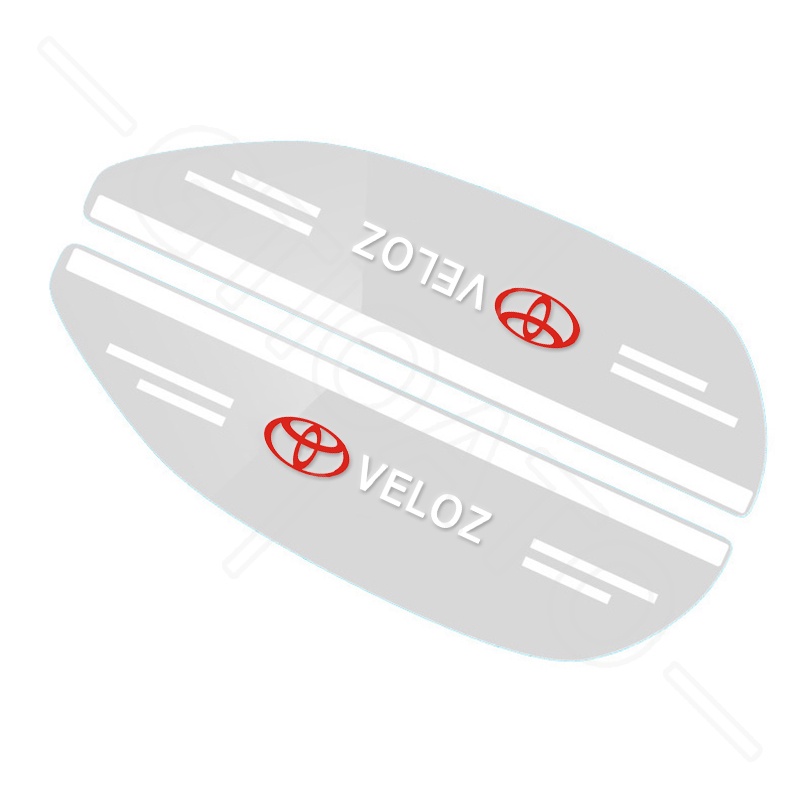 GTIOATO For Toyota Veloz 2PCS Car Rear View Mirror Rain Eyebrow Rain ...