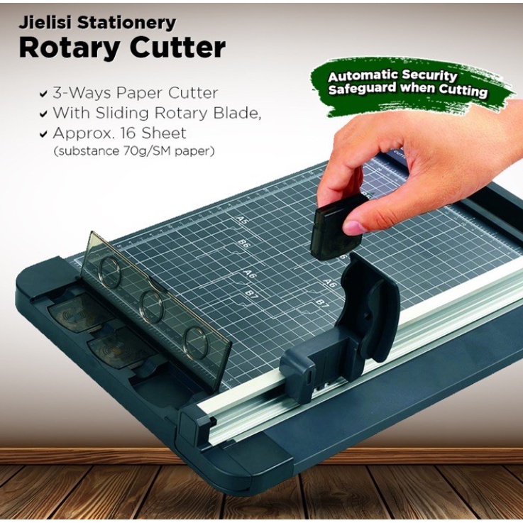 3 Way Rotary Cutter A4 Size Shopee Philippines