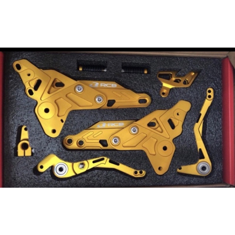 RCB FOOTREST REARSET/ SHIFTER S3 for RAIDER 150 ( Carb type and FI ...