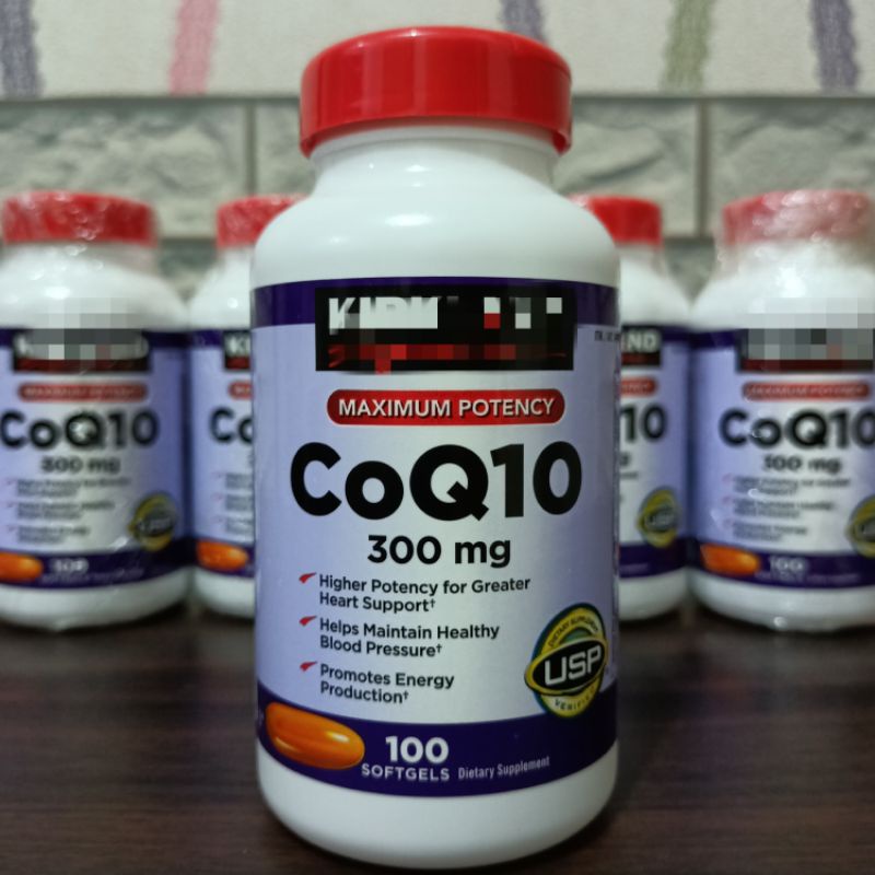 K i r k l and S i g n ature CoQ10 300mg (100 softgels) EXPIRY DECEMBER