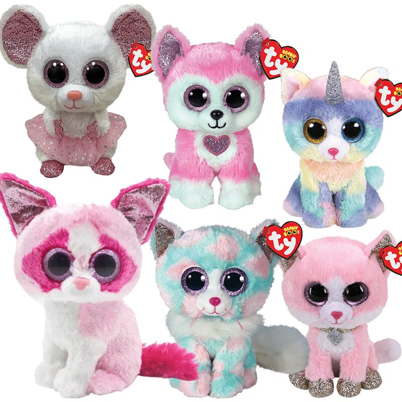 TY New Sparkling Candy Christmas Series Shining Stuffed Animal Plush ...