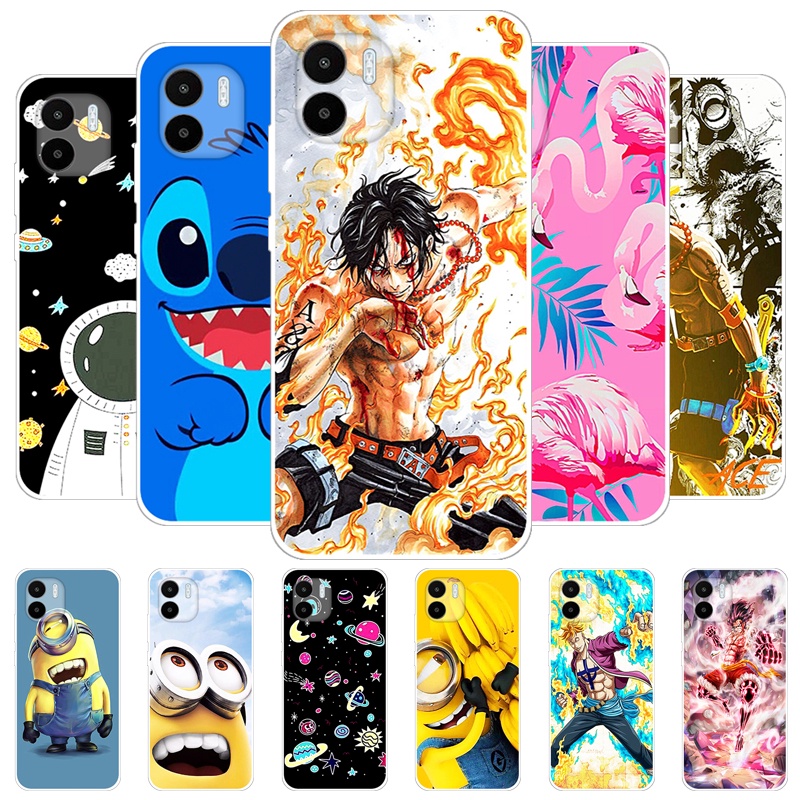 Xiaomi Redmi A1 Case Silicone TPU Cartoon Cover Phone Case