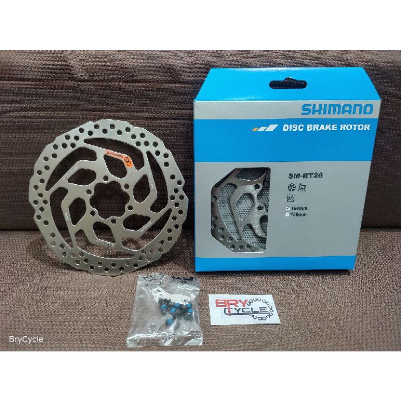 Shimano RT26 disc brake rotor | Shopee Philippines