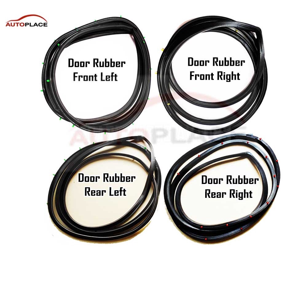 Weatherstrip Rubber Seal Kit For Toyota Corolla KE20 TE20 TE21 2-Door Sedan 70-74