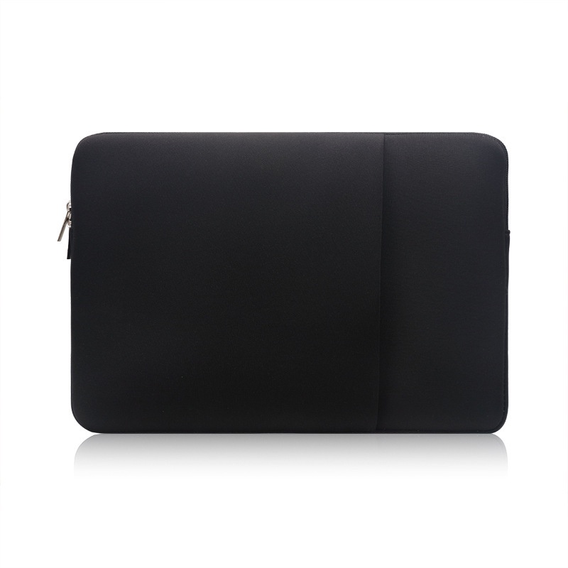 Universal Laptop Pouch with Front Compartment and Thick Cushion ...