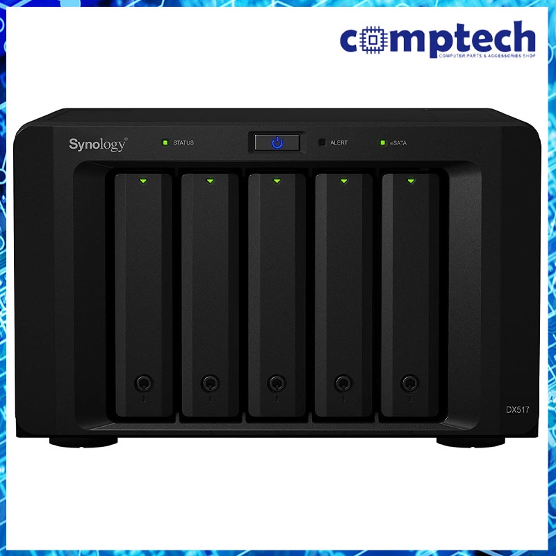 Synology DX517 [5ベイ / SATA対応/Synology DiskStation専用] Synology DX517 5-Bay NAS Server, eSATA, Hot-Swappable, 3