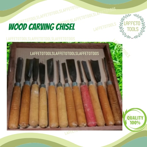 12 PCS WOOD CARVING HAND CHISEL TOOL SET | Shopee Philippines