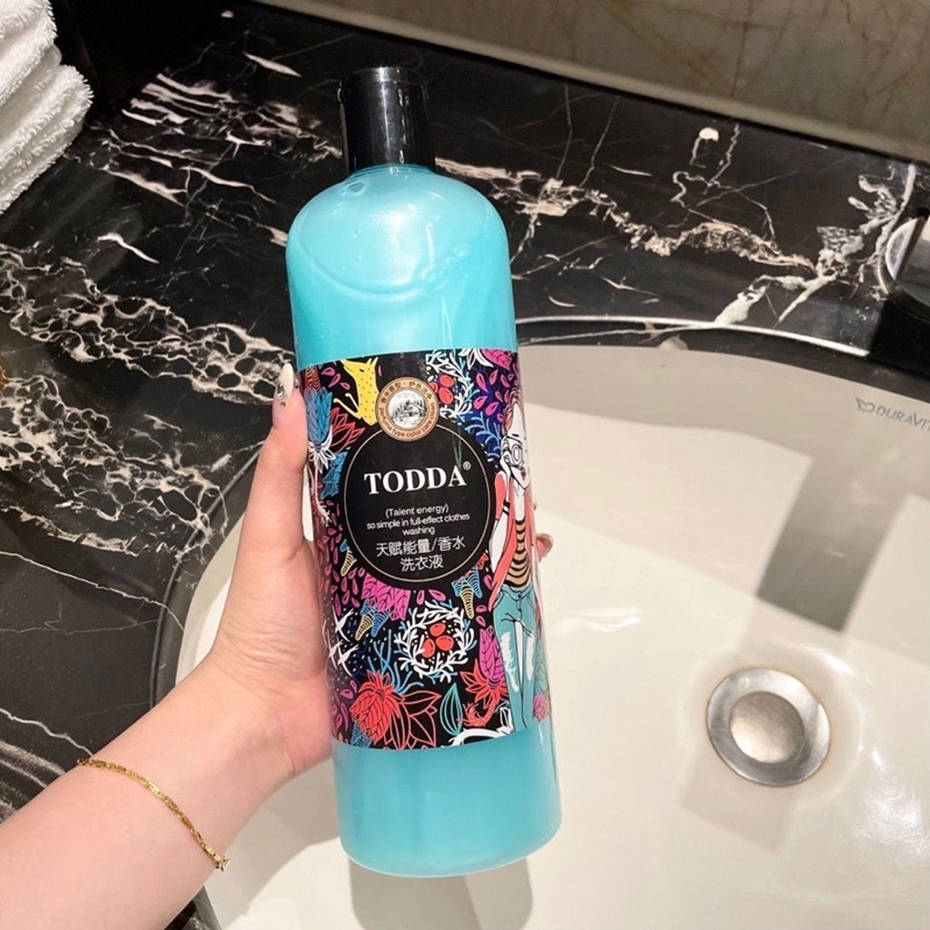 1L TODDA Luxurious Fragrance Clothes Antibacterial Detergent Shopee