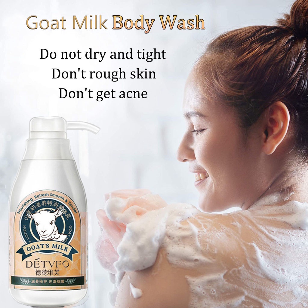 Goat milk body Lotion whitening Smooth Moisturizing Lotion Cream