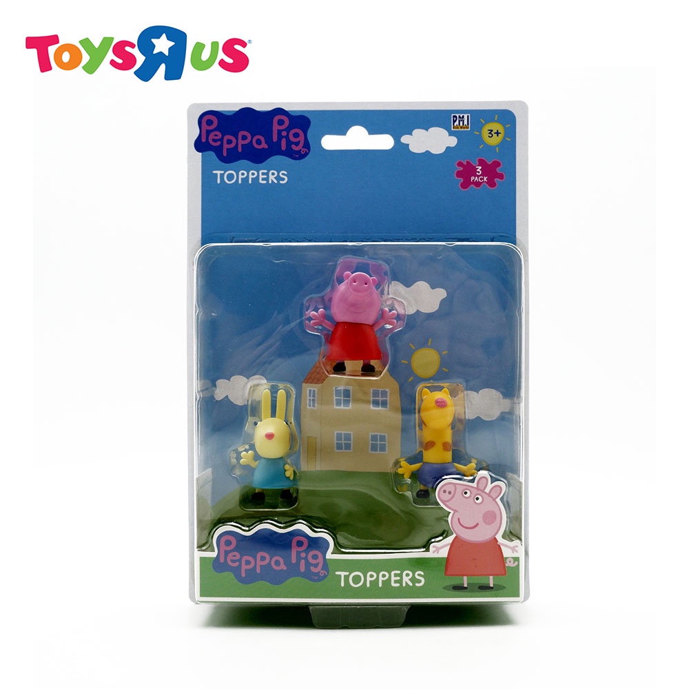 Peppa Pig Toppers - Peppa Pig , Gerald Giraffe and Ms. Rabbit | Shopee ...