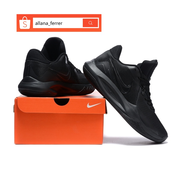 100 Original Nike Air Precision 6 Black Sports Basketball Shoes for Men Shopee Philippines