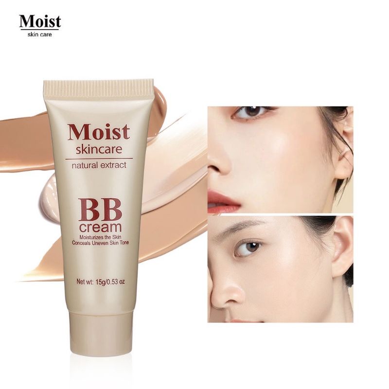 Moist Skincare BB Cream 15g Foundation Natural Blemish Blam Full ...