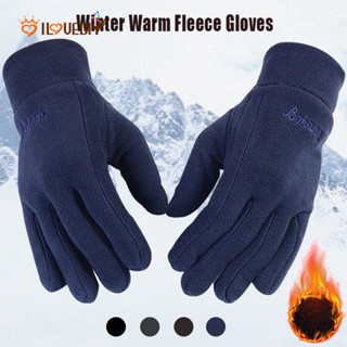 Women Touchscreen Gloves Windproof Outdoor Thicken Men Wool Plus Velvet  Knitting Gloves Winter Warm Gloves for Men Women