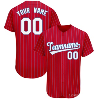 Custom Name Los Angeles Dodgers Red Baseball Jersey - Kaiteez