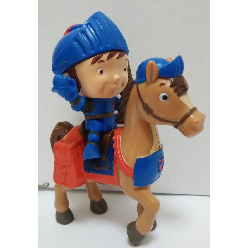 Mike the Knight and Galahad Figurine Toy, Mike the Knight Cake Topper