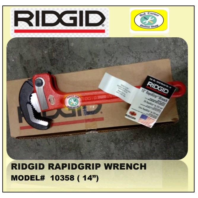 RIDGID RAPIDGRIP WRENCH 14