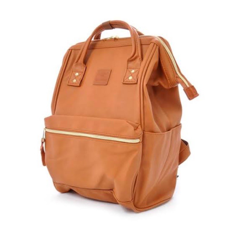 Anello faux leather backpack online