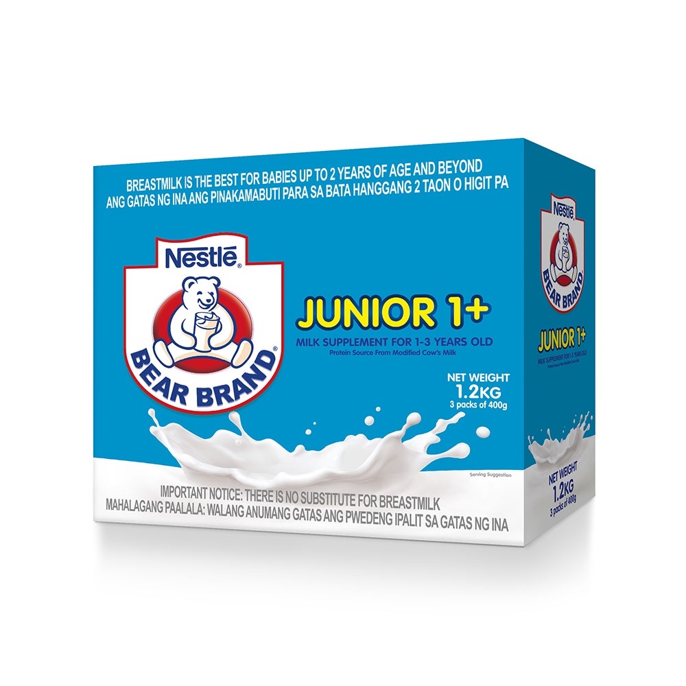 Bear Brand Junior Milk Supplement For Children 13 Years Old 1200g