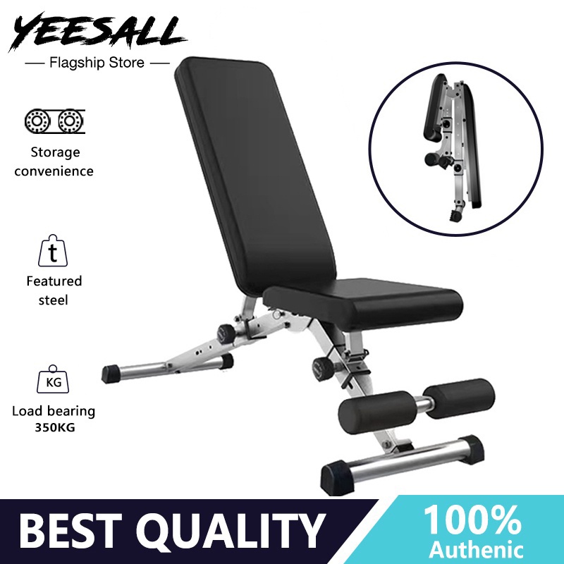 Yeesall Multi-Function Folding Dumbbell Bench Adjustable Exercise Bench ...