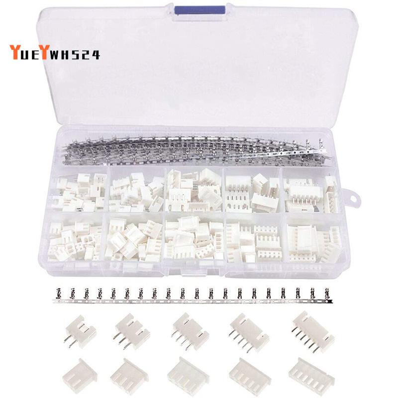 230PCS XH2.54 2p 3p 4p 5p Pin 2.54mm Pitch Terminal Kit Housing Bent - View #12