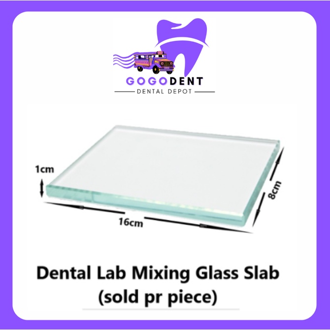 Dental Lab Mixing Glass Slab (sold pr pc) Shopee Philippines